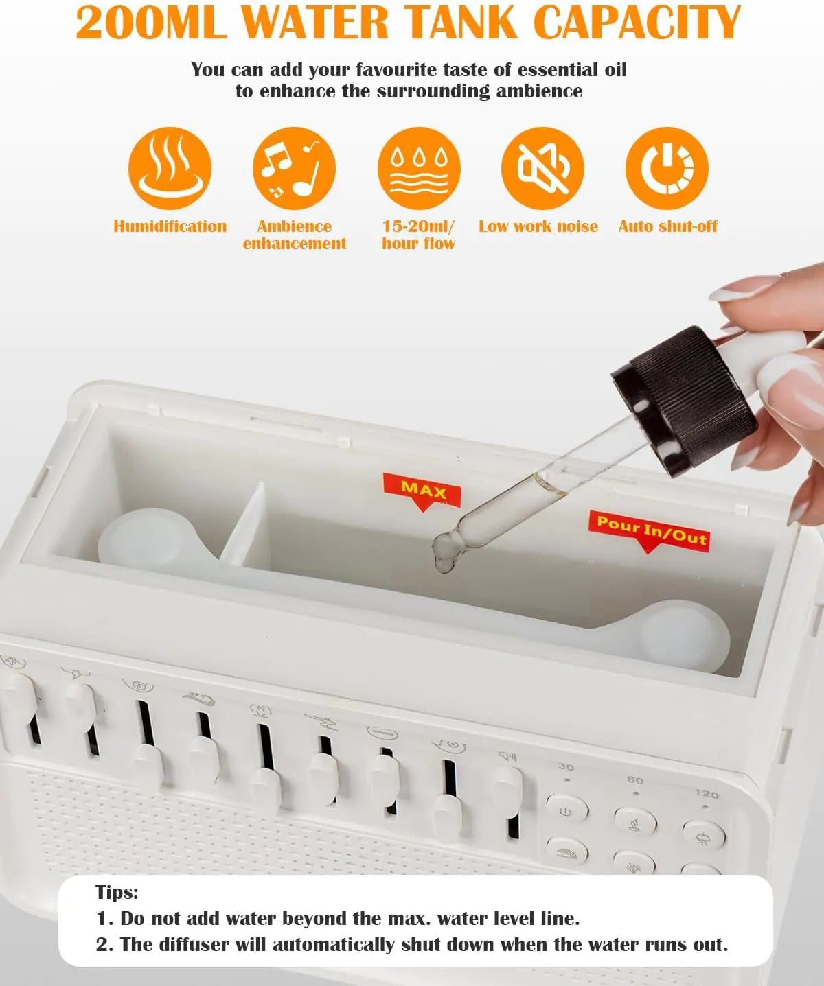 3-in-1 Bluetooth White Noise Speaker Humidifier