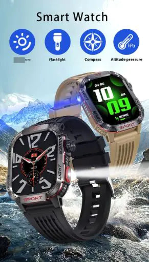 HT29 Smart Bluetooth Watch with Heart Rate, Blood Pressure, and Health Monitoring