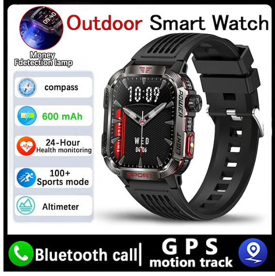 HT29 Smart Bluetooth Watch with Heart Rate, Blood Pressure, and Health Monitoring