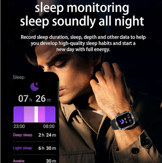 HT29 Smart Bluetooth Watch with Heart Rate, Blood Pressure, and Health Monitoring